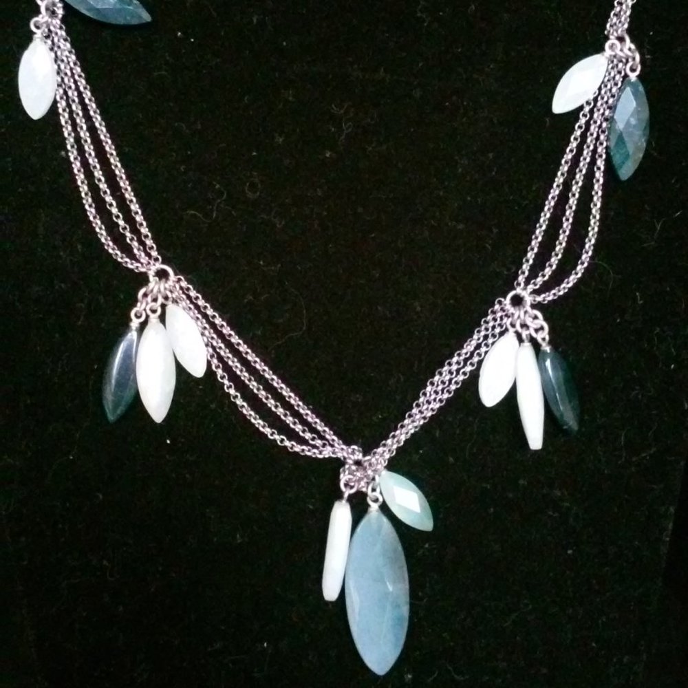 Kenneth Cole Designer Semi Precious Stone Necklace